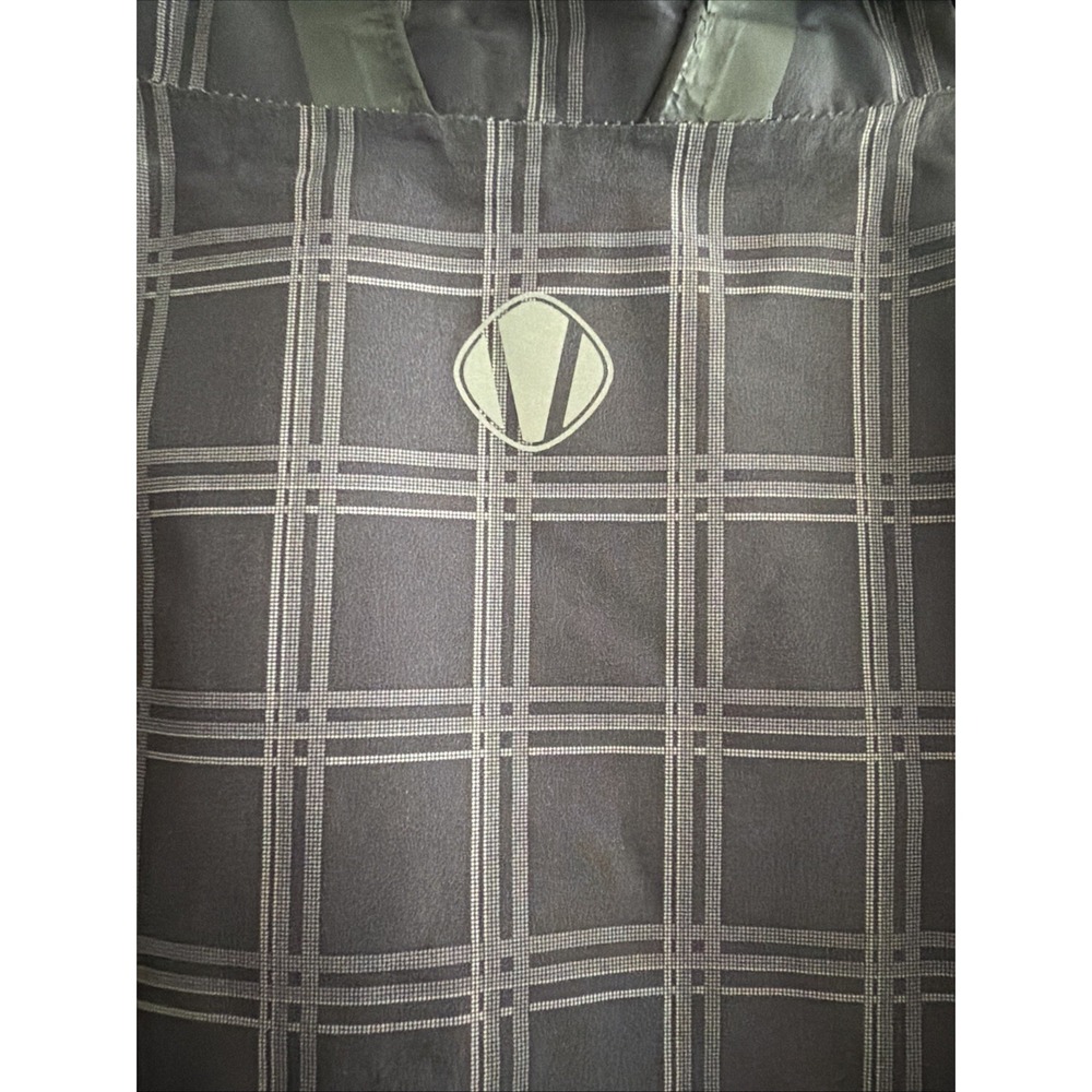 Sunice XL Black Plaid Typhoon Raincoat Jacket Windbreaker Golf Waterproof Shell - Picture 7 of 10